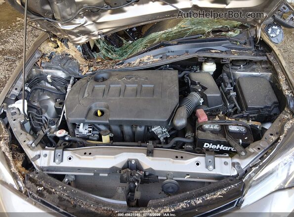 2T1BURHE5JC009477 2018 TOYOTA COROLLA Серый Вид сзади