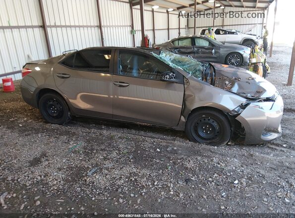 2T1BURHE5JC009477 2018 TOYOTA COROLLA Серый Вид задней части салона