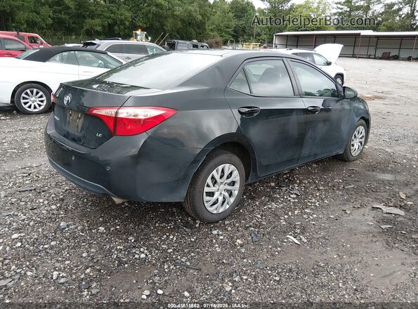 2T1BURHE5JC025517 2018 TOYOTA COROLLA Black Tył prawy