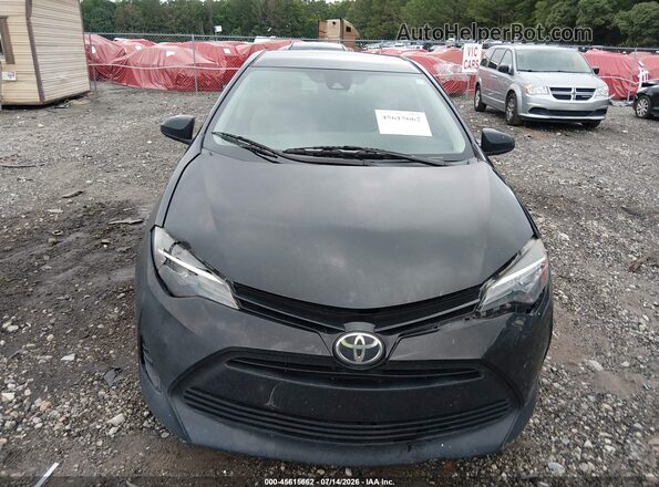 2T1BURHE5JC025517 2018 TOYOTA COROLLA Black Widok zestawu wskaźników
