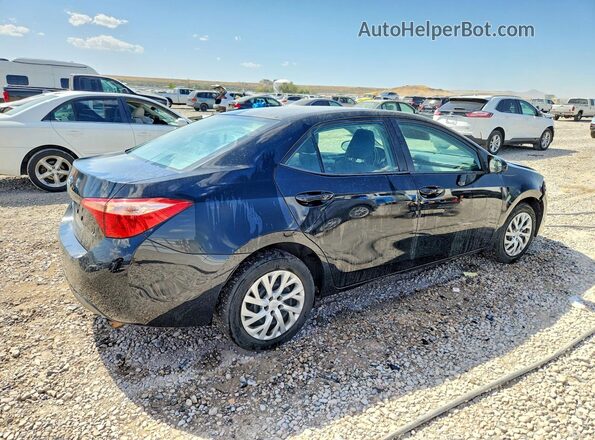 2T1BURHE5JC035898 2018 TOYOTA COROLLA Черный Задняя правая четверть