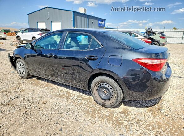 2T1BURHE5JC035898 2018 TOYOTA COROLLA Черный Задняя левая четверть