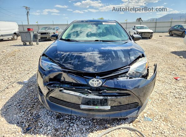 2T1BURHE5JC035898 2018 TOYOTA COROLLA Черный Вид спереди
