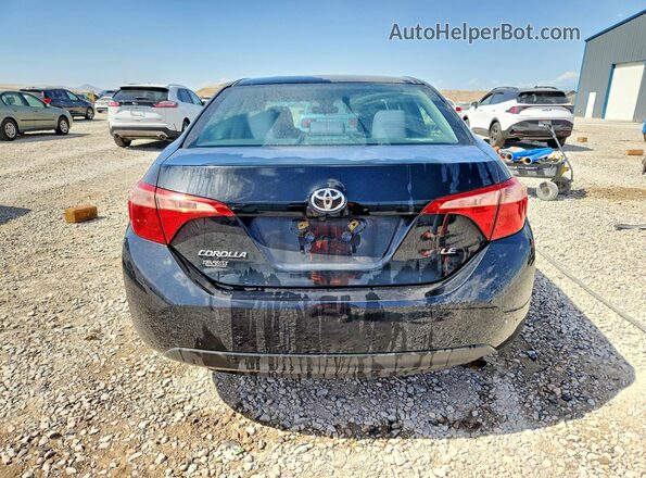 2T1BURHE5JC035898 2018 TOYOTA COROLLA Черный Вид сзади