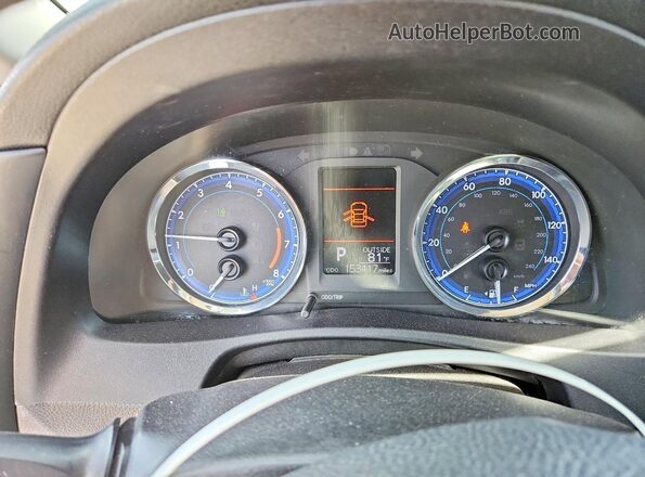 2T1BURHE5JC036727 2018 TOYOTA COROLLA Серебряный Вид щитка приборов