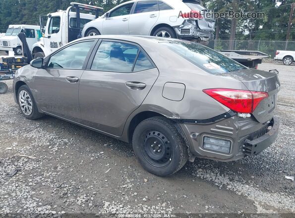 2T1BURHE5JC046206 2018 TOYOTA COROLLA Champagne Задняя левая четверть