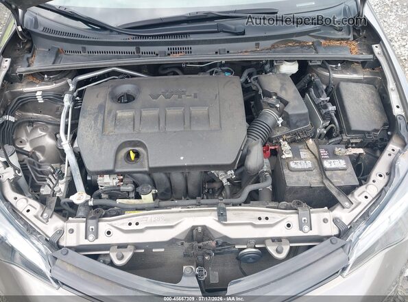 2T1BURHE5JC046206 2018 TOYOTA COROLLA Champagne Вид сзади