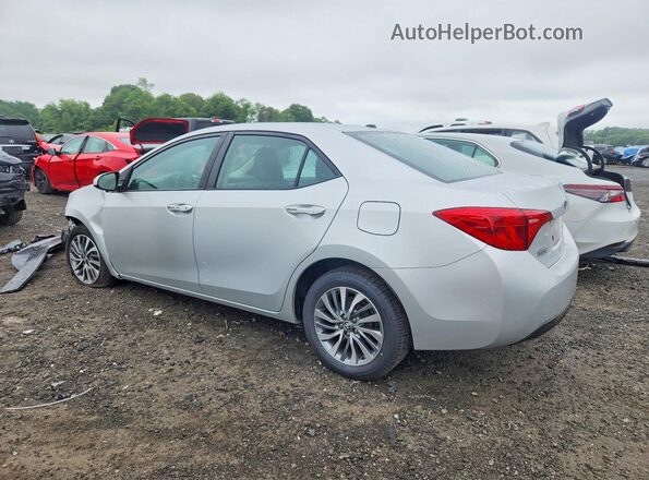 2T1BURHE5JC047484 2018 TOYOTA COROLLA Silver უკანა მარცხენა