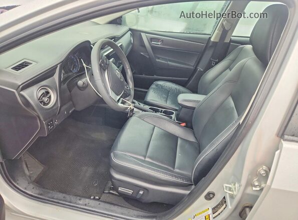2T1BURHE5JC047484 2018 TOYOTA COROLLA Silver წინა სალონის ხედი