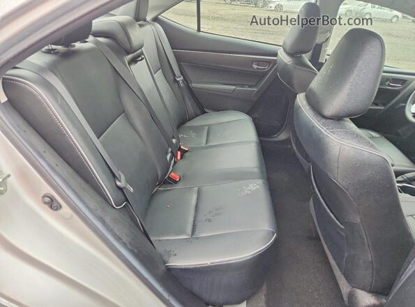 2T1BURHE5JC047484 2018 TOYOTA COROLLA Silver უკანა სავარძლების ხედი