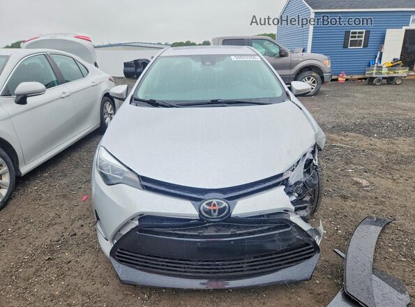 2T1BURHE5JC047484 2018 TOYOTA COROLLA Silver წინა ხედი