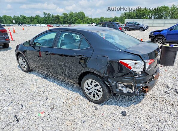 2T1BURHE5JC066469 2018 TOYOTA COROLLA Black უკანა მარცხენა