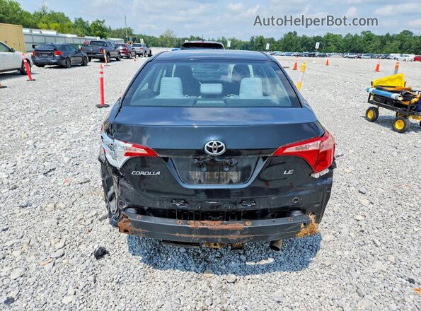 2T1BURHE5JC066469 2018 TOYOTA COROLLA Black უკანა ხედი