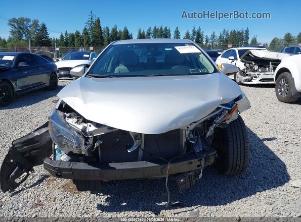 2T1BURHE5JC109143 2018 TOYOTA COROLLA Silver Vista del cuadro de instrumentos