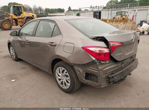 2T1BURHE5JC114925 2018 TOYOTA COROLLA Gray Rear left