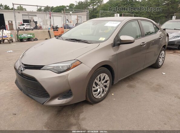 2T1BURHE5JC114925 2018 TOYOTA COROLLA Gray Front left