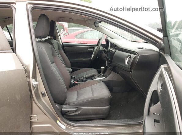 2T1BURHE5JC114925 2018 TOYOTA COROLLA Gray Front interior view