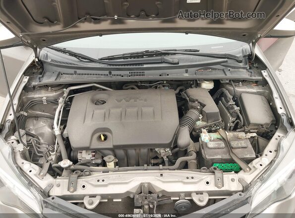 2T1BURHE5JC114925 2018 TOYOTA COROLLA Gray Rear view