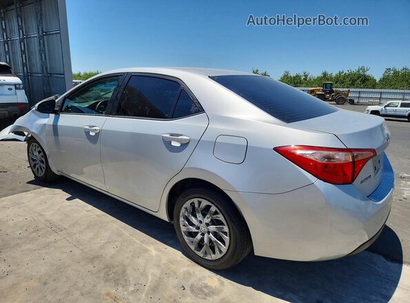 2T1BURHE5JC123382 2018 TOYOTA COROLLA Silver Հետևի ձախ