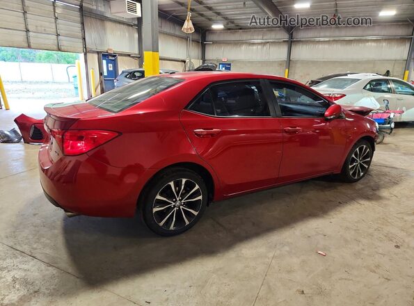 2T1BURHE5JC965929 2018 TOYOTA COROLLA Red Հետևի աջ