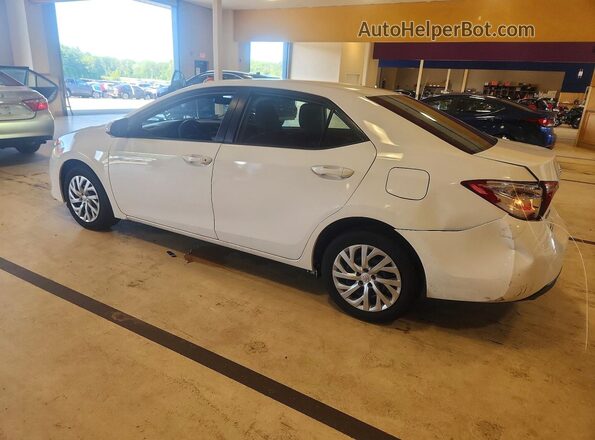 2T1BURHE5JC989583 2018 TOYOTA COROLLA White Rear left