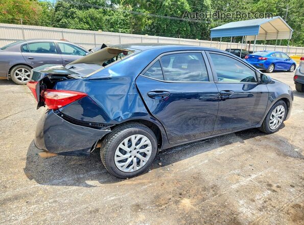 2T1BURHE5JC992483 2018 TOYOTA COROLLA Black უკანა მარჯვენა