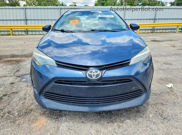 2T1BURHE5JC992483 2018 TOYOTA COROLLA Black წინა ხედი