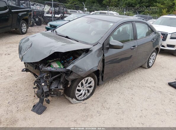 2T1BURHE5JC993827 2018 TOYOTA COROLLA Gray Front left