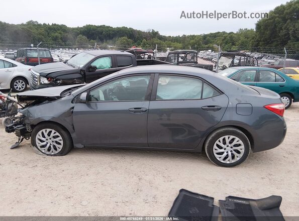 2T1BURHE5JC993827 2018 TOYOTA COROLLA Gray 