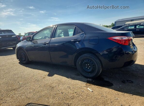 2T1BURHE5JC994377 2018 TOYOTA COROLLA Blue Tył lewy