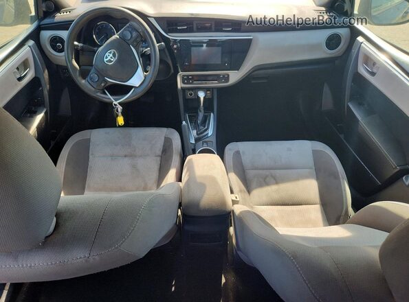2T1BURHE5JC994377 2018 TOYOTA COROLLA Blue Widok deski rozdzielczej