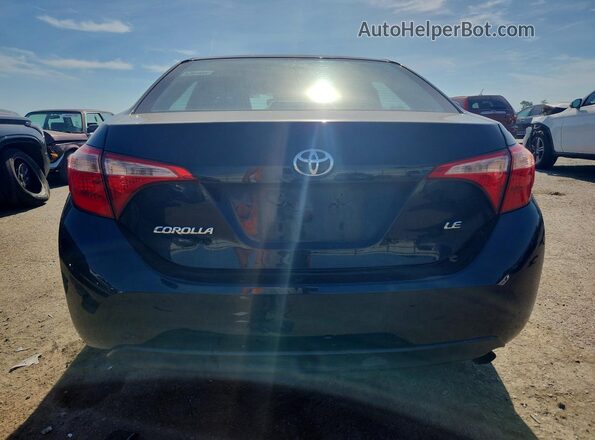 2T1BURHE5JC994377 2018 TOYOTA COROLLA Blue Widok z tyłu