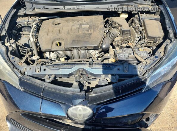2T1BURHE5JC994377 2018 TOYOTA COROLLA Blue Widok wnętrza z tyłu