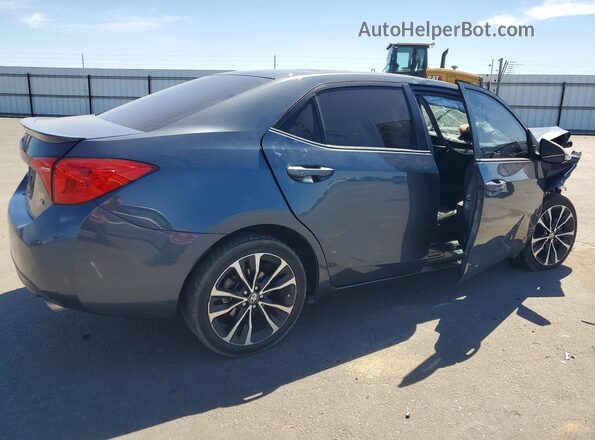 2T1BURHE5KC136182 2019 TOYOTA COROLLA Gray Задня права чверть