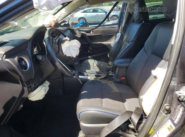 2T1BURHE5KC136182 2019 TOYOTA COROLLA Gray Вид салону спереду