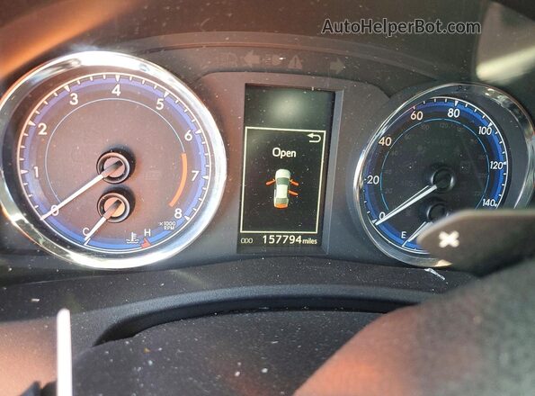 2T1BURHE5KC136182 2019 TOYOTA COROLLA Gray Вид щитка приладів