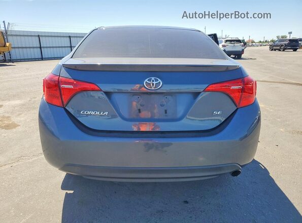 2T1BURHE5KC136182 2019 TOYOTA COROLLA Gray Вид ззаду