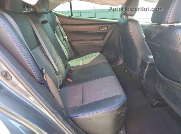 2T1BURHE5KC136182 2019 TOYOTA COROLLA Gray Вид задніх сидінь