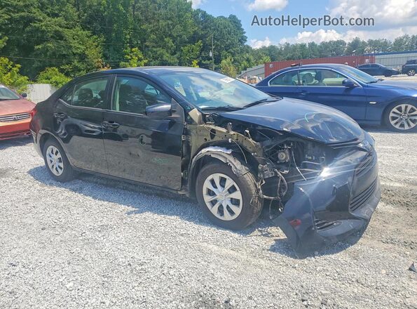 2T1BURHE5KC146551 2019 TOYOTA COROLLA Black Передня права чверть