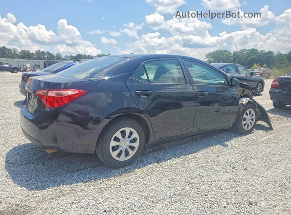 2T1BURHE5KC146551 2019 TOYOTA COROLLA Black Задня права чверть
