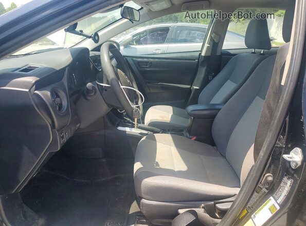 2T1BURHE5KC146551 2019 TOYOTA COROLLA Black Вид салону спереду