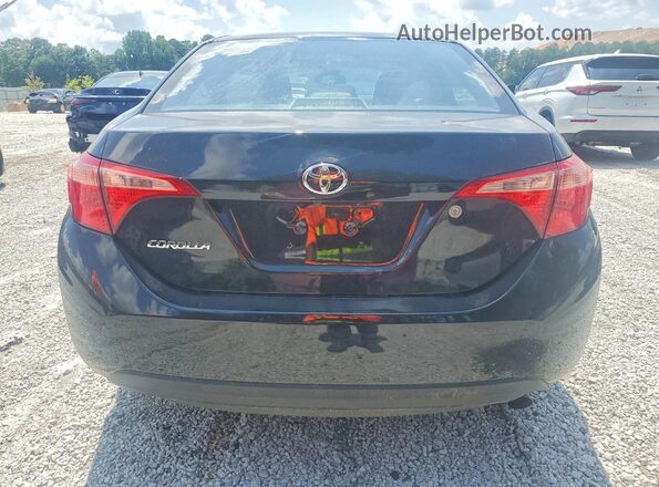 2T1BURHE5KC146551 2019 TOYOTA COROLLA Black Вид ззаду