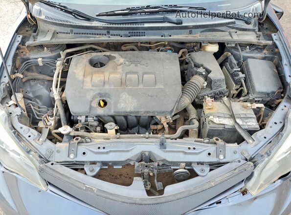 2T1BURHE5KC147120 2019 TOYOTA COROLLA Gray უკანა სალონის ხედი