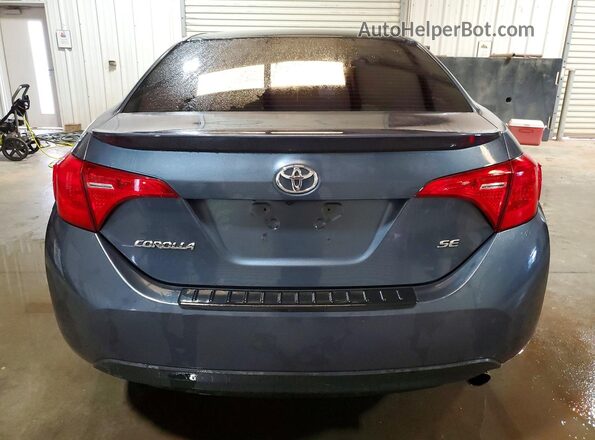 2T1BURHE5KC147120 2019 TOYOTA COROLLA Gray უკანა ხედი
