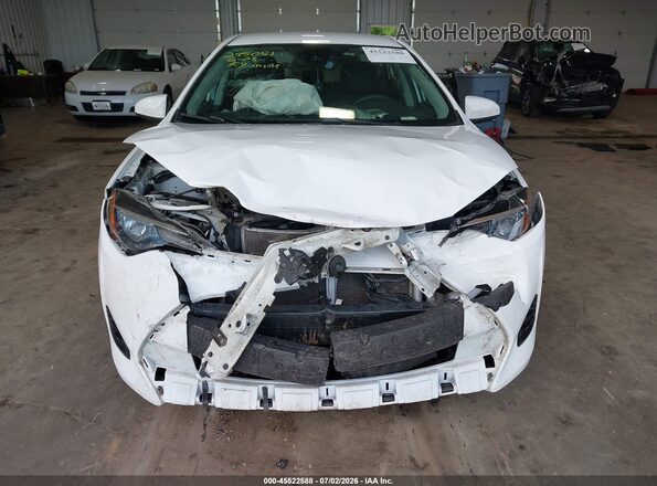 2T1BURHE5KC147764 2019 TOYOTA COROLLA Белый Вид щитка приборов