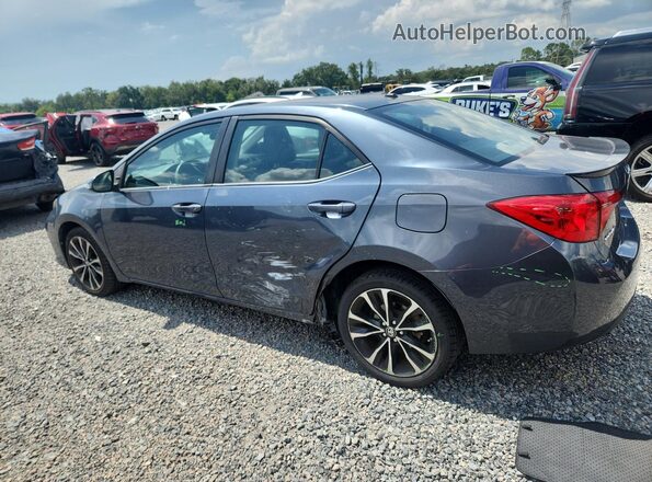 2T1BURHE5KC159607 2019 TOYOTA COROLLA Black Trasero izquierdo