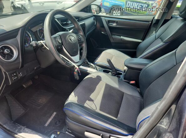 2T1BURHE5KC159607 2019 TOYOTA COROLLA Black Vista interior delantera