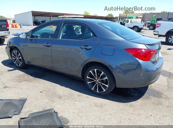 2T1BURHE5KC183194 2019 TOYOTA COROLLA Gray Tył lewy
