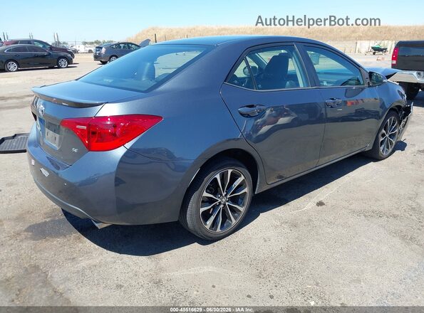 2T1BURHE5KC183194 2019 TOYOTA COROLLA Gray Tył prawy