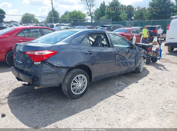 2T1BURHE5KC187472 2019 TOYOTA COROLLA Gray Задня права чверть